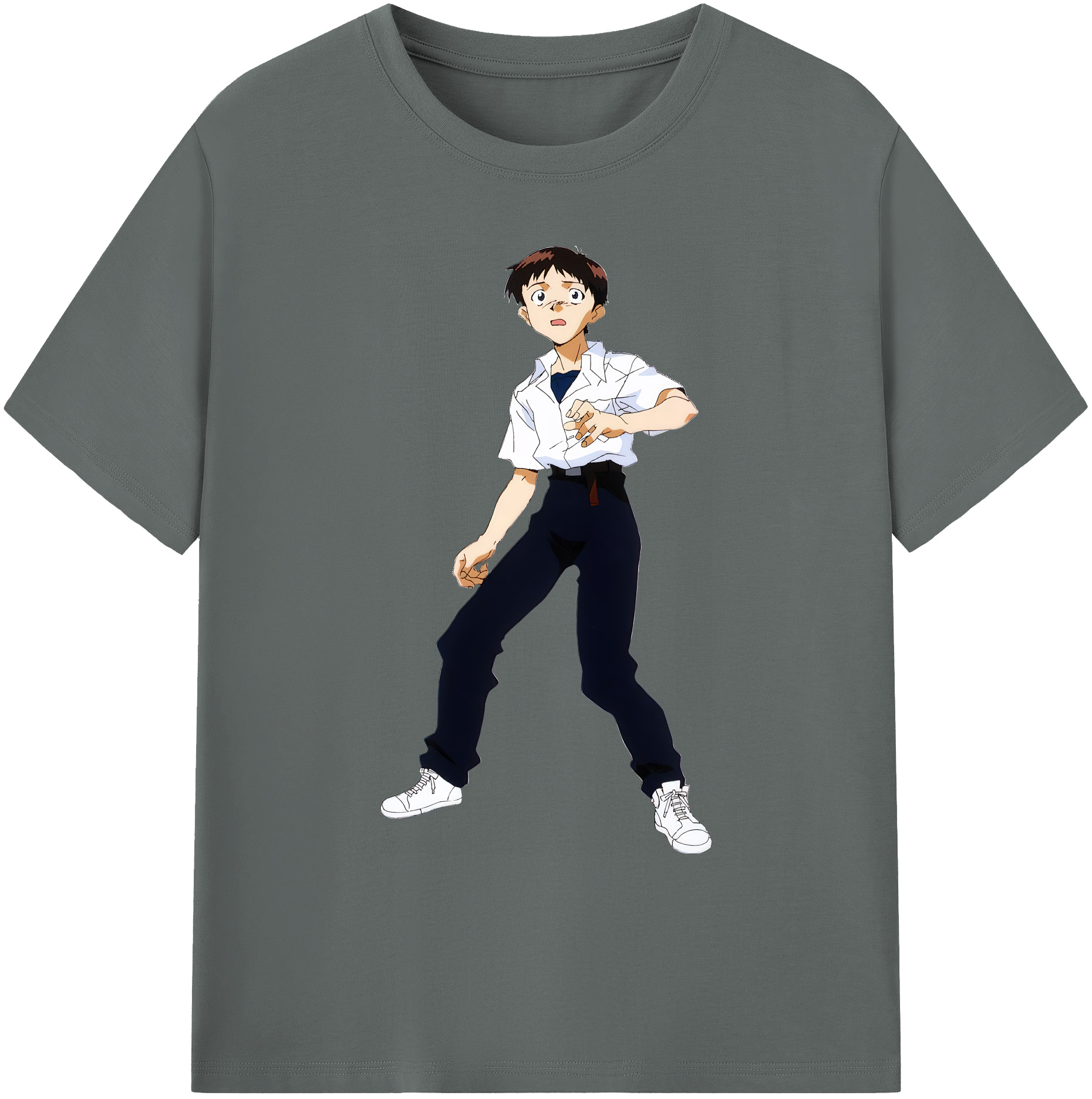 （画像用） EVA 新世紀エヴァンゲリオン 綿100％ メンズ半袖Tシャツ｜肌触りやわらか＆通気性